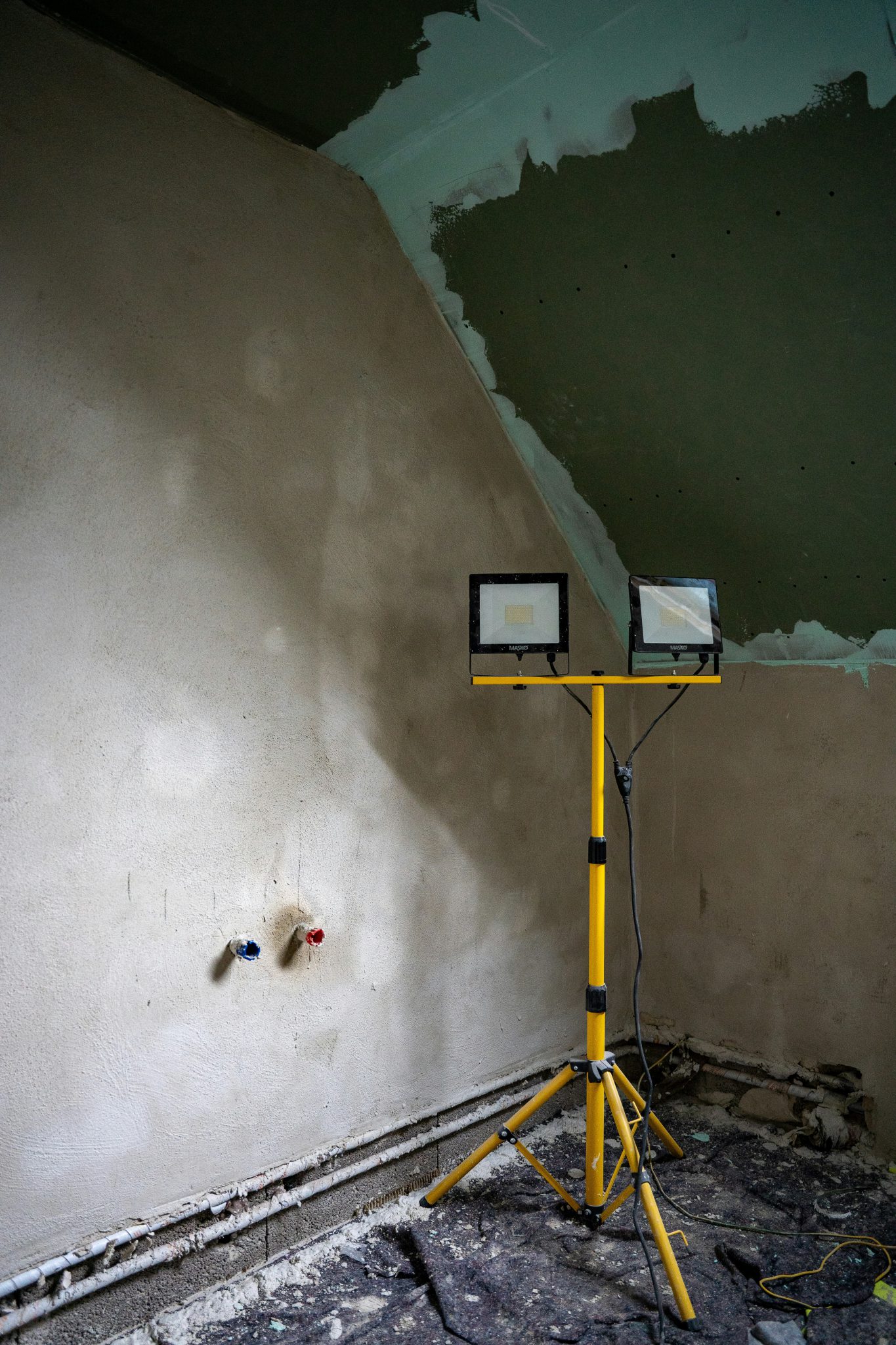 Image of a BAX Electric remodeling project.